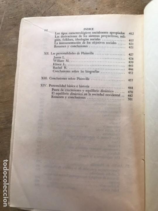 Libros de segunda mano: FRONTERAS PSICOL&Oacute;GICAS DE LA SOCIEDAD. ABRAM KARDINER. - Foto 5
