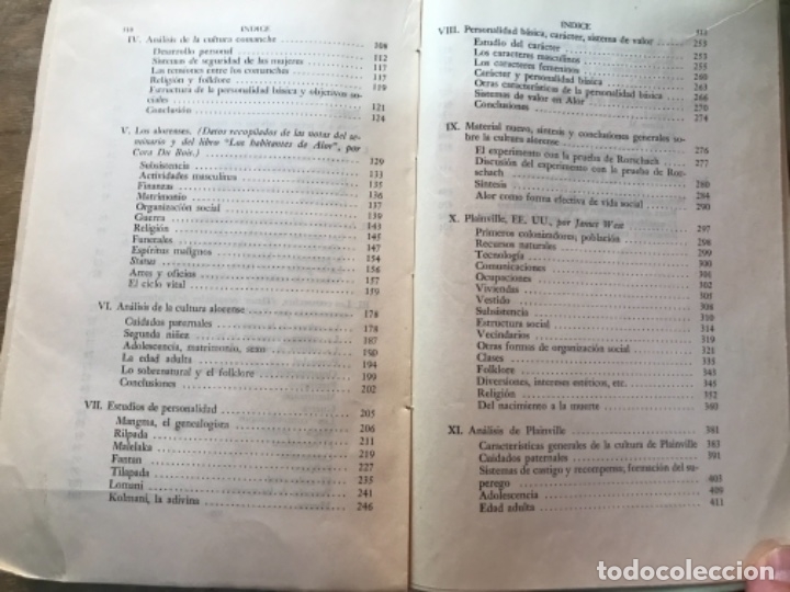 Libros de segunda mano: FRONTERAS PSICOL&Oacute;GICAS DE LA SOCIEDAD. ABRAM KARDINER. - Foto 4