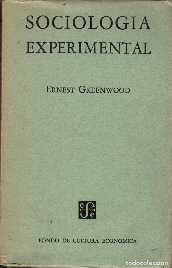 Libros de segunda mano: SOCIOLOG&Iacute;A EXPERIMENTAL / ERNEST GREENWOOD - Foto 1