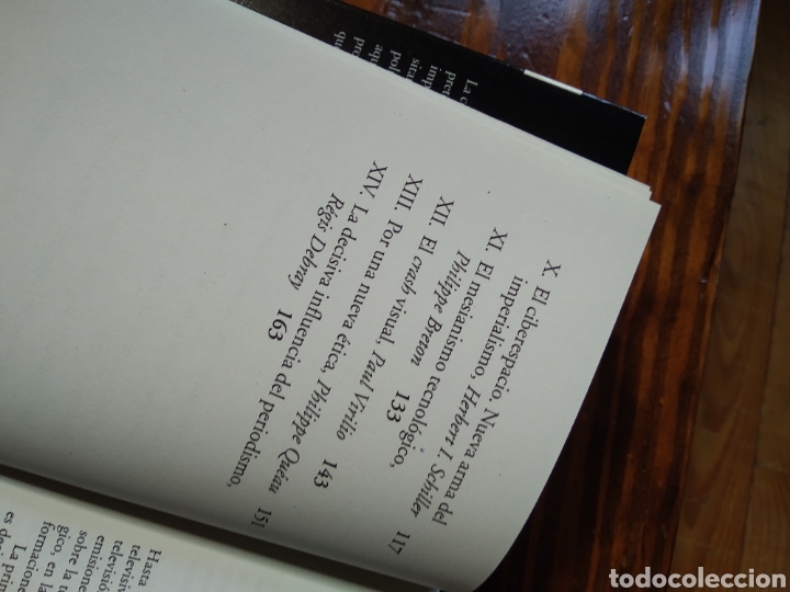 Libros de segunda mano: LA POST TELEVISI&Oacute;N. IGNACIO RAMONET. #3014 - Foto 3