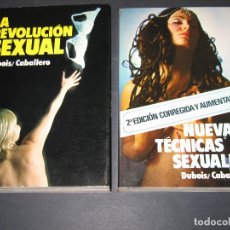 Libros de segunda mano: LOTE DE 2 LIBROS - LA REVOLUCIÓN SEXUAL - NUEVAS TÉCNICAS SEXUALES - 1975