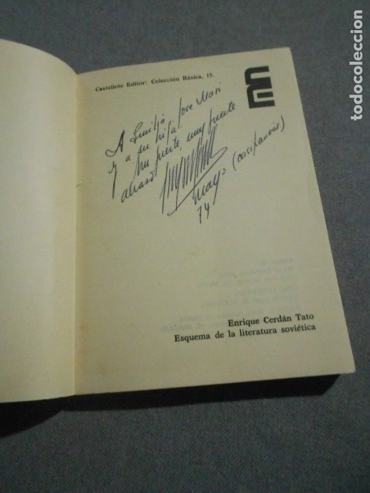 Libros de segunda mano: ESQUEMA DE LA LITERATURA SOVIETICA - Foto 2