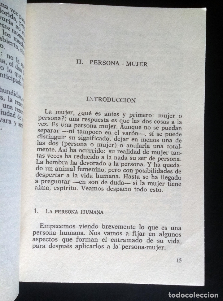 Libros de segunda mano: La persona mujer | M. Hern&aacute;ndez &Aacute;lvarez | Zero 1974 - Foto 4