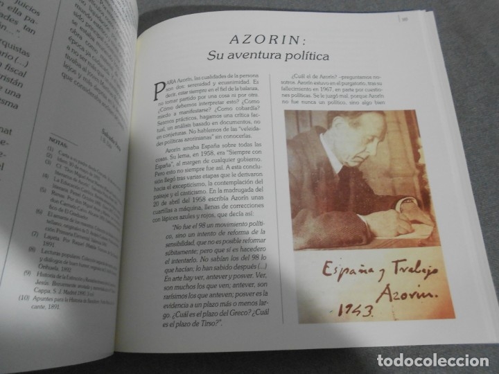 Libros de segunda mano: AZORIN. TRASLADO DE LOS RESTOS MORTALES - Foto 9
