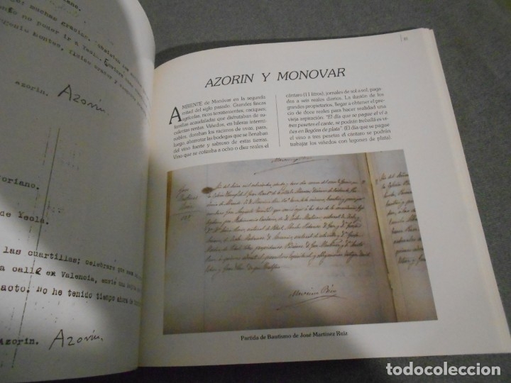 Libros de segunda mano: AZORIN. TRASLADO DE LOS RESTOS MORTALES - Foto 10