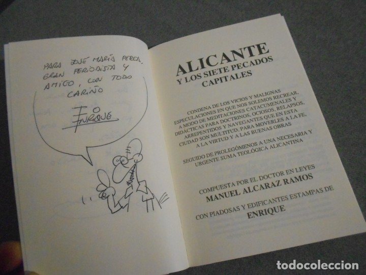 Libros de segunda mano: ALICANTE Y LOS SIETE PECADOS CAPITALES - Foto 3
