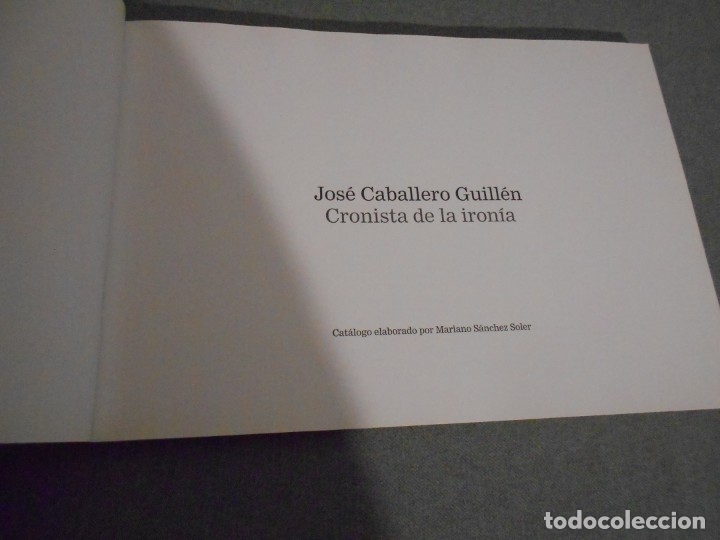 Libros de segunda mano: J. CABALLERO. CRONISTA DE LA IRONIA - Foto 2