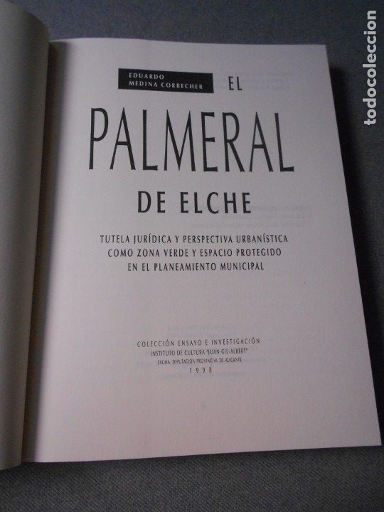 Libros de segunda mano: EL PALMERAL DE ELCHE - Foto 2