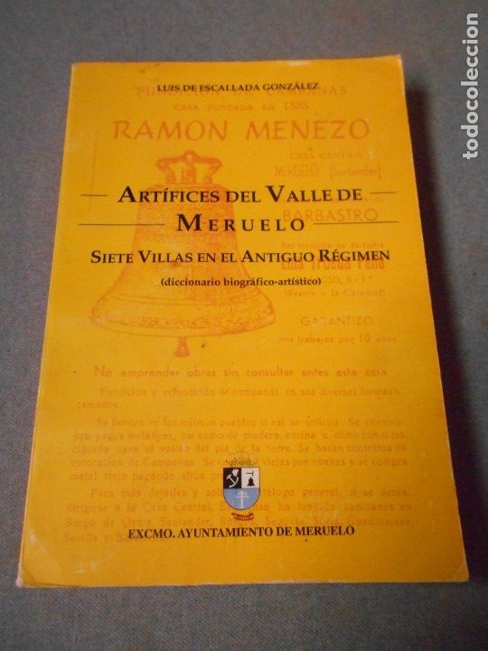 Libros de segunda mano: ARTIFICES DEL VALLE DE MERUELO - Foto 1