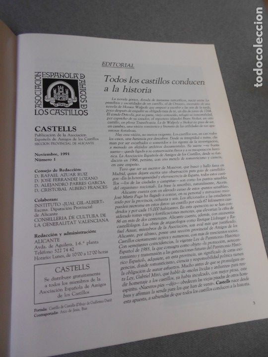 Libros de segunda mano: CASTELLS. REVISTA DE CASTILLOS - Foto 2