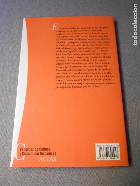 Libros de segunda mano: EL CARNAVAL EN ESPA&Ntilde;A - Foto 5