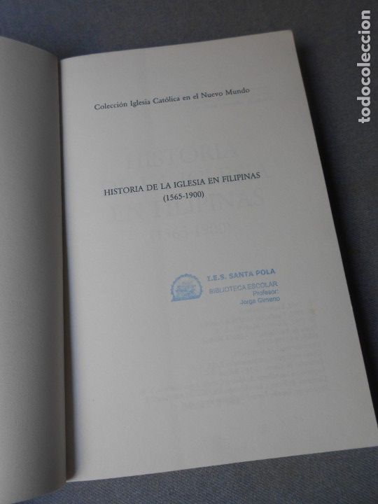 Libros de segunda mano: HISTORIA DE LA IGLESIA EN FILIPINAS - Foto 3