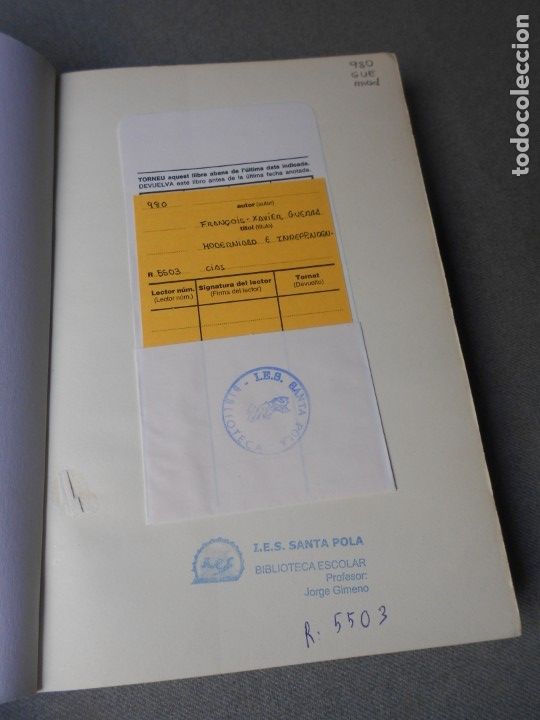 Libros de segunda mano: MODERNIDAD E INDEPENDENCIAS - Foto 3
