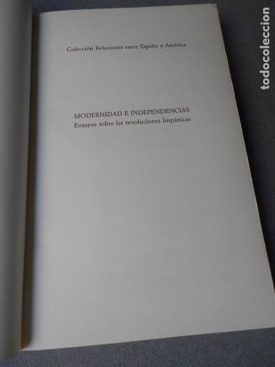 Libros de segunda mano: MODERNIDAD E INDEPENDENCIAS - Foto 4
