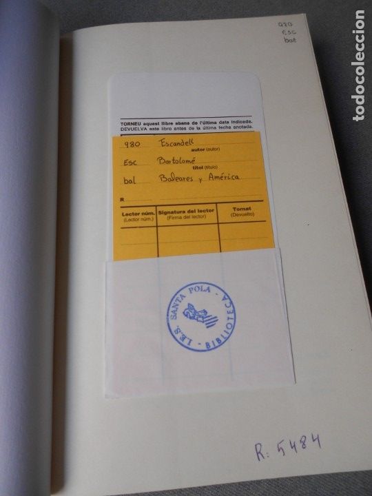 Libros de segunda mano: BALEARES Y AMERICA - Foto 3