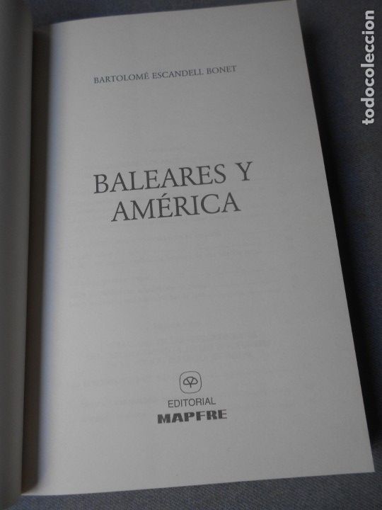 Libros de segunda mano: BALEARES Y AMERICA - Foto 5
