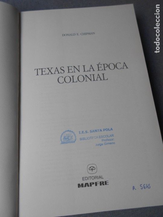 Libros de segunda mano: TEXAS EN LA EPOCA COLONIAL - Foto 4