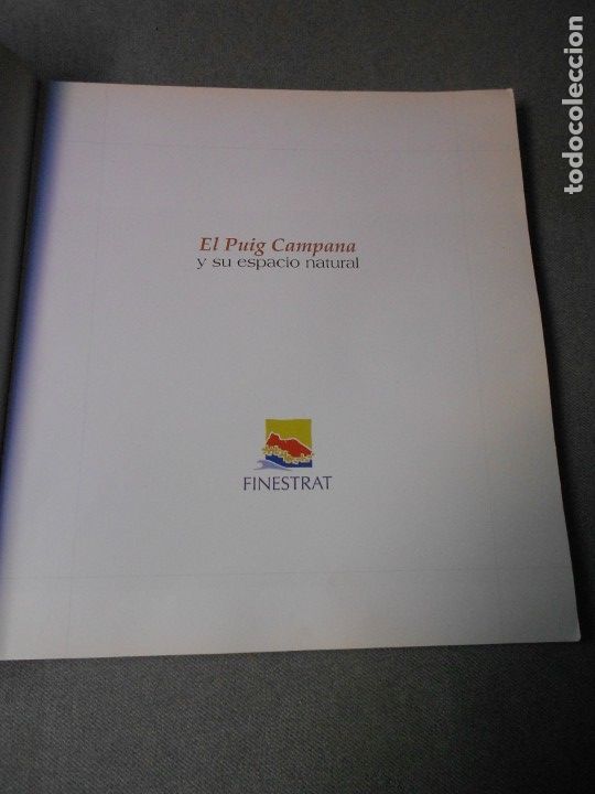 Libros de segunda mano: EL PUIG CAMPANA Y SU ESPACIO NATURAL - Foto 2