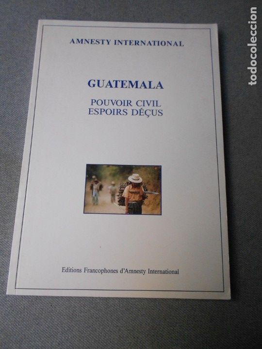 Libros de segunda mano: GUATEMALA . AMNISTIA INTERNACIONAL. - Foto 1