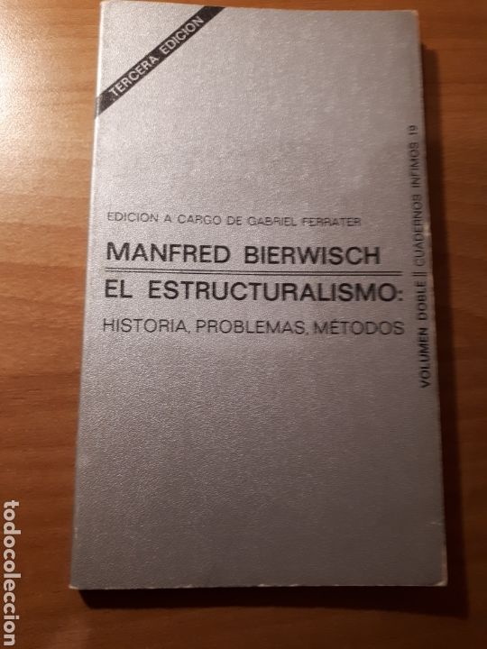 Libros de segunda mano: EL ESTRUCTURALISMO. MANFRED BIERWISCH - Foto 1