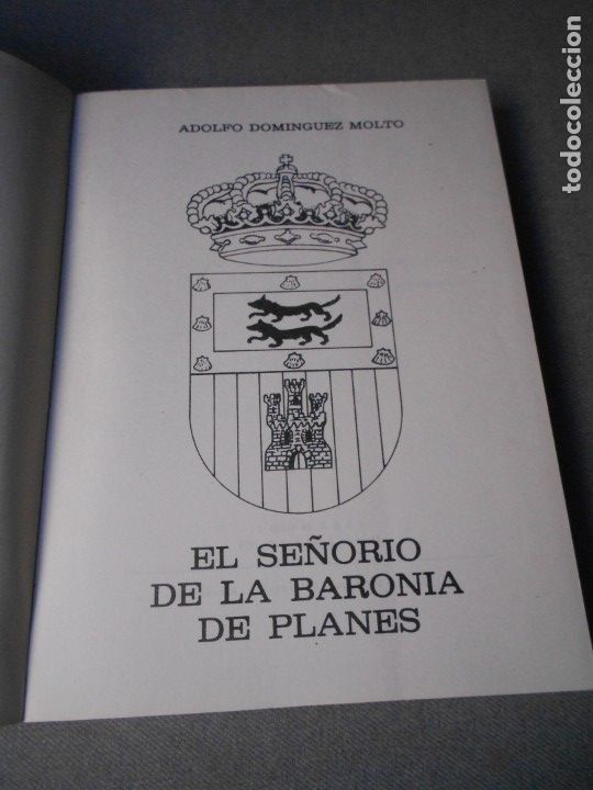 Libros de segunda mano: EL SE&Ntilde;ORIO DE LA BARONIA DE PLANES - Foto 2
