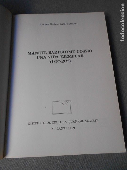 Libros de segunda mano: MANUEL BARTOLOME COSSIO. - Foto 2