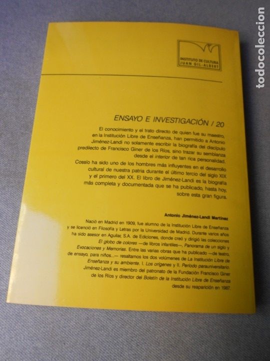 Libros de segunda mano: MANUEL BARTOLOME COSSIO. - Foto 11