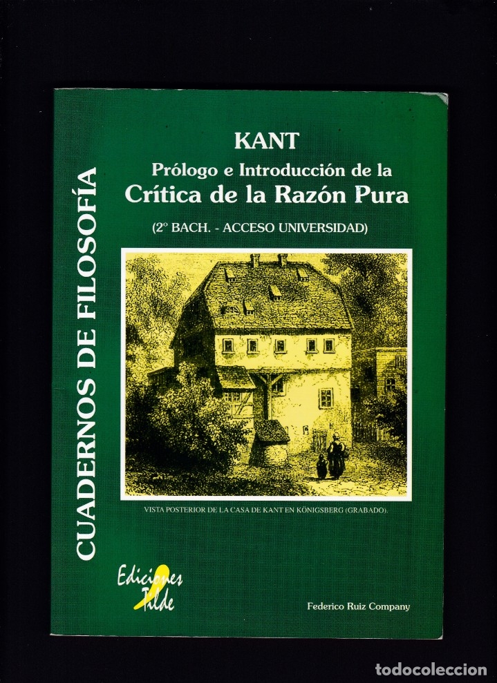 Libros de segunda mano: KANT - CUADERNOS FILOSOF&Iacute;A - EDICIONES TILDE 2003 - Foto 1