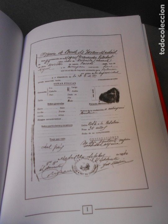 Libros de segunda mano: PROCESO Y EXPEDIENTE CONTRA MIGUEL HERNANDEZ - Foto 5