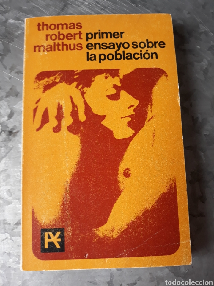 Libros de segunda mano: Primer ensayo sobre la poblaci&oacute;n, Thomas Robert Malthus. - Foto 1
