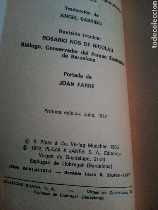 Libros de segunda mano: Libro El comportamiento animal y humano de Konrad Lorenz - Foto 3