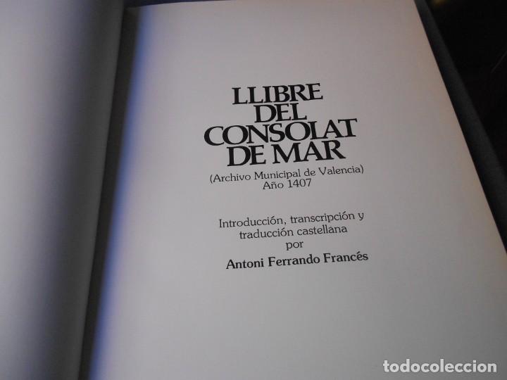 Libros de segunda mano: LLIBRE DEL CONSULAT DEL MAR - Foto 5