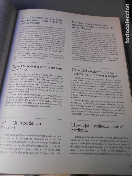 Libros de segunda mano: LLIBRE DEL CONSULAT DEL MAR - Foto 7