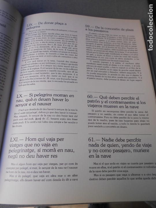 Libros de segunda mano: LLIBRE DEL CONSULAT DEL MAR - Foto 9
