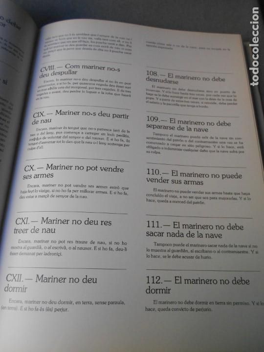 Libros de segunda mano: LLIBRE DEL CONSULAT DEL MAR - Foto 10