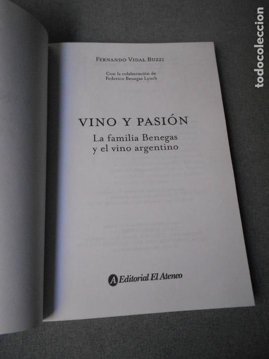 Libros de segunda mano: VINO Y PASION - Foto 4