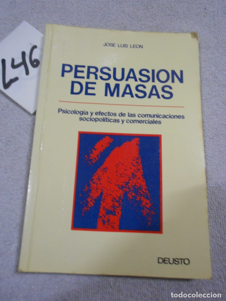 Libros de segunda mano: PERSUASION DE MASAS - JOSE LUIS LEON - Foto 1