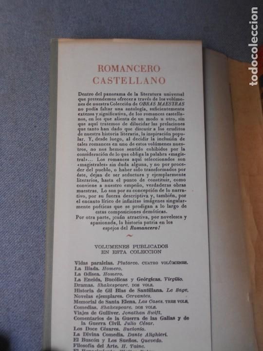 Libros de segunda mano: ROMANCERO CASTELLANO - Foto 3