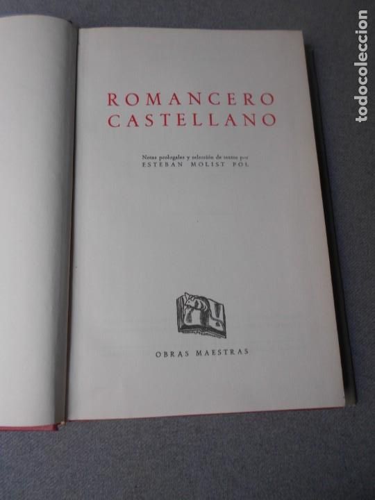 Libros de segunda mano: ROMANCERO CASTELLANO - Foto 4