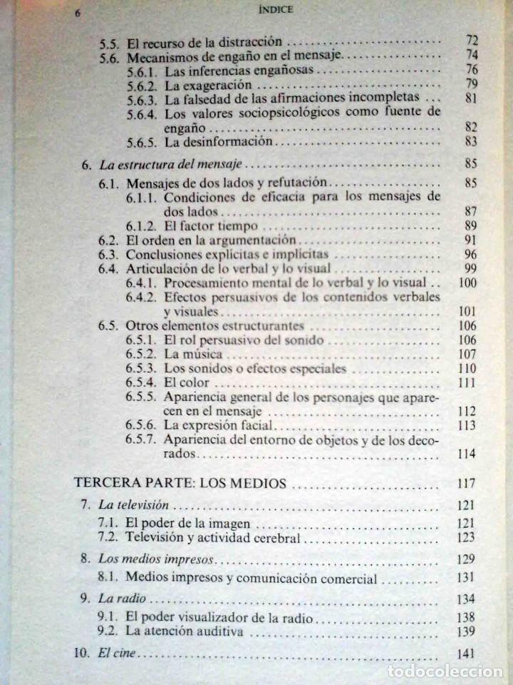 Libros de segunda mano: Persuasi&oacute;n de masas (Jos&eacute; Luis Le&oacute;n) Deusto 1993 - Foto 3
