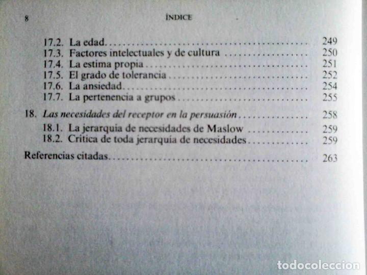Libros de segunda mano: Persuasi&oacute;n de masas (Jos&eacute; Luis Le&oacute;n) Deusto 1993 - Foto 5