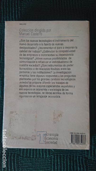 Libros de segunda mano: La ciudad informacional - Manuel Castells - Foto 2