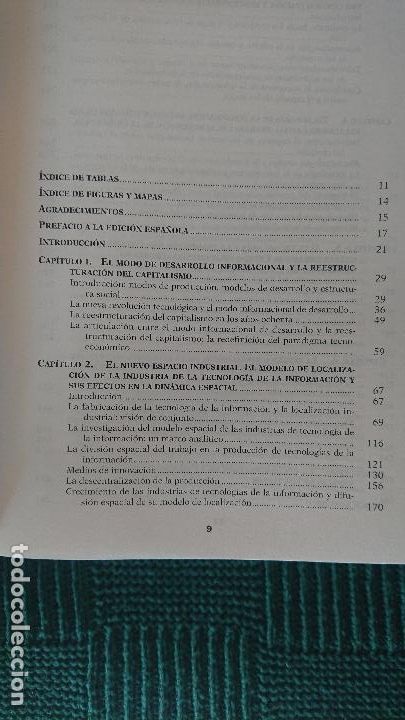 Libros de segunda mano: La ciudad informacional - Manuel Castells - Foto 4