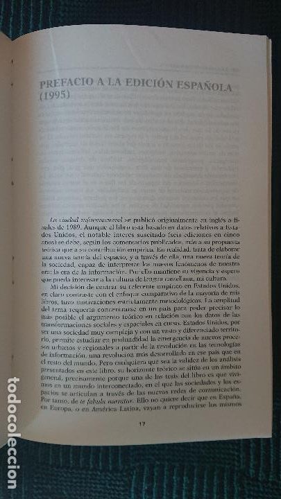 Libros de segunda mano: La ciudad informacional - Manuel Castells - Foto 6