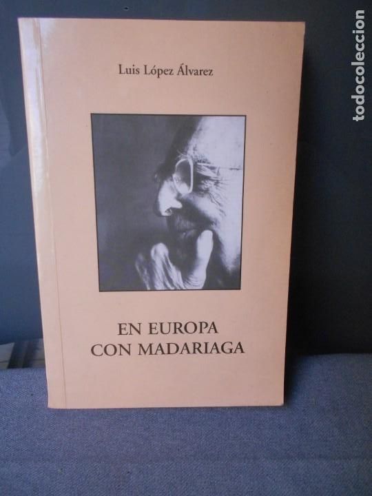 Libros de segunda mano: EN EUROPA CON MADARIAGA - Foto 1