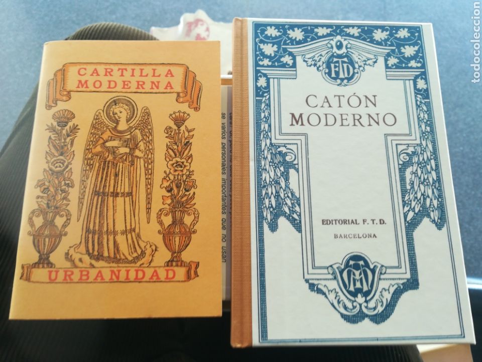 Libros de segunda mano: Cartilla moderna de urbanidad y Coton Moderno facsimilar de originales de 1922 y 1932 nuevos