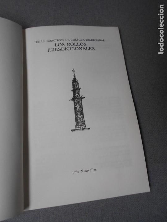 Libros de segunda mano: LOS ROLLOS JURISDICCIONALES - Foto 2