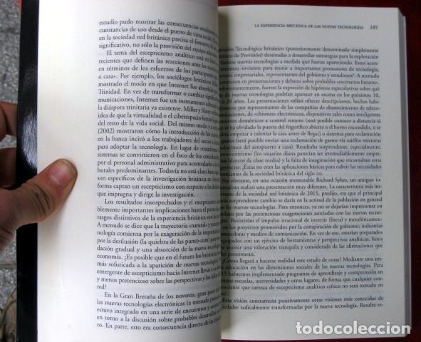 Libros de segunda mano: La Sociedad Red: Una Visi&oacute;n Global, de Manuel Castells. - Foto 2