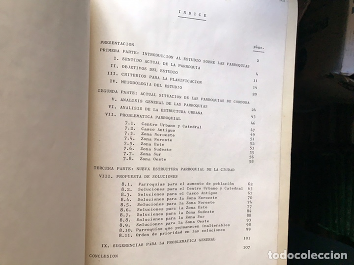 Libros de segunda mano: Problem&aacute;tica parroquial de C&oacute;rdoba. Estudio sociorreligioso - Foto 3