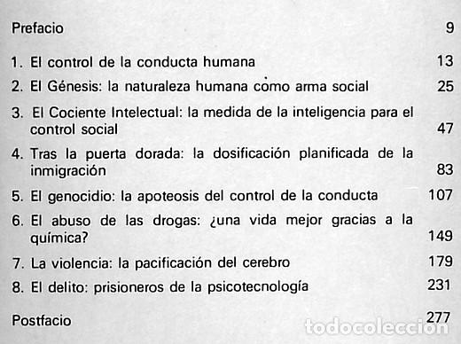 Libros de segunda mano: Del g&eacute;nesis al genocidio - Stephan L. Chorover - Foto 2